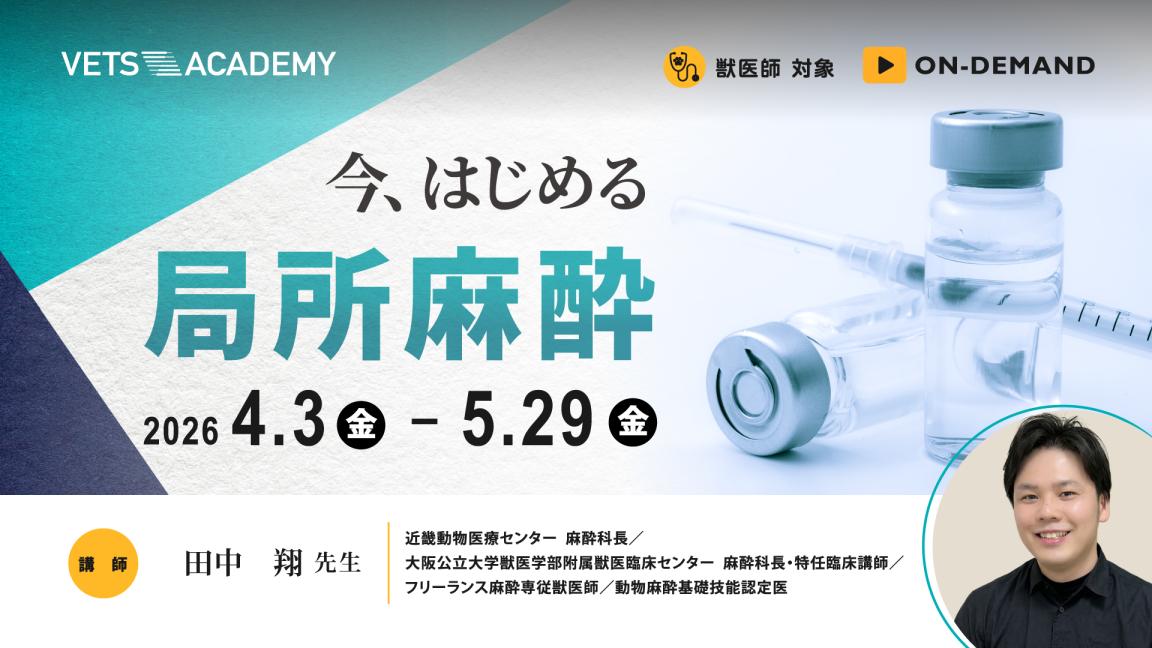 今、はじめる 局所麻酔